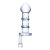 Candy Juicer | Glazen dildo met extra dikke koppelplaten | 17,5 cm
