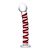 Mr. Swirly | Glazen dildo met lichte kromming | 21 cm