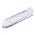 Glazen XXL dildo met ribbels en noppen | Extra lange lengte
