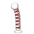 Mr. Swirly | Glazen dildo met lichte kromming | 20,3 cm