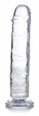 Jock C-Thru Transparante Dildo - 20 cm