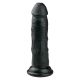 Realistische zwarte dildo Met Zuignap - 15,5 cm