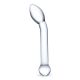 Slimline | Glazen dildo met bolvormige punt | 20,3 cm