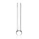 Straight Glazen dildo | Gebogen | 17,8 cm