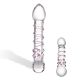 Spiral Staircase | Glazen dildo met extra grote bolle kop | 18,5 cm