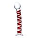 Mr. Swirly | Glazen dildo met lichte kromming | 21 cm