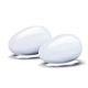 Glass Yoni | Gladde, traanvormige glazen kegel-trainer
