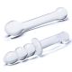 Pleasure voordeelpakket | 2 gladde glazen dildo's