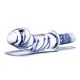 Realistic Double | Glazen XXL dildo met dubbele stimulatie