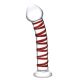 Mr. Swirly | Glazen dildo met lichte kromming | 20,3 cm