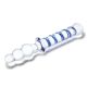 Twister | Dual-Ended glazen dildo met buttplug