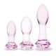 Rosebud | 3-delige Rosebud Buttplug set