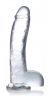 Jock C-Thru Transparante Dildo - 29 cm