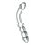 Hamsa Glazen G-spot/P-spot Dildo